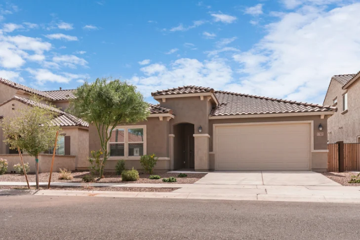 Street view of the Sunrise Haven Senior Homes house in Goodyear, Arizona